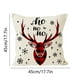 thumbnail image 3 of Festive Feeling Decoration Sofa Pillow Cover Christmas Letter Print Chair Cushion Cover Linen Cushion Cover, 3 of 6