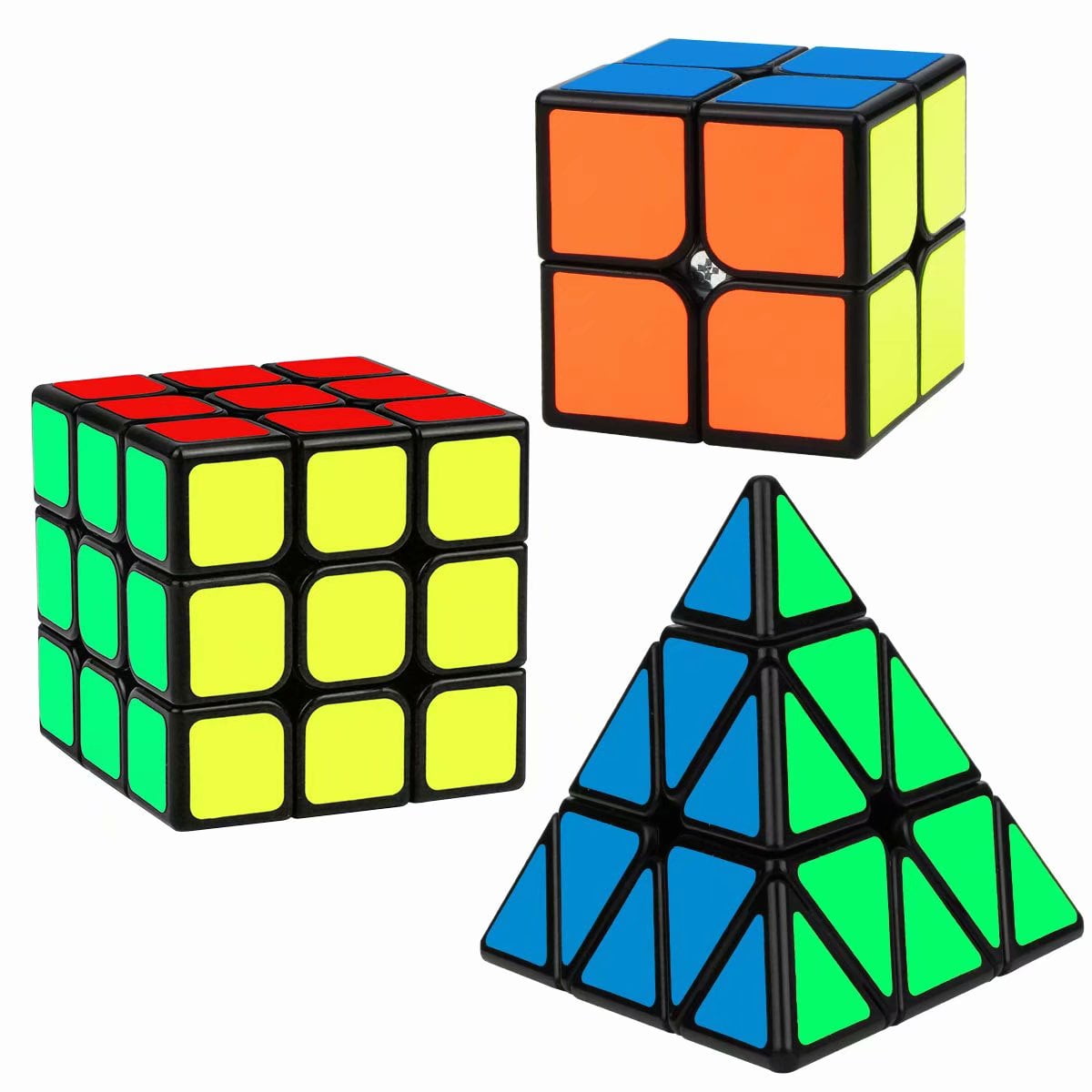 Standard Triangle Pyraminx Pyramid Smooth Speed Puzzle Magic Cube Kids s 