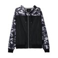 thumbnail image 3 of Ma Croix Mens Windbreaker Jacket Slim Fit Water & Wind Resistant Active Track Jacket, 3 of 5