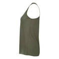thumbnail image 2 of COUVER Women's Flowy Racerback Tank , Military Green , X-Small, 2 of 4