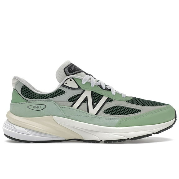 New Balance Men's 990v6 MiUSA Avocado Natural Mint Shoes, from StockX
