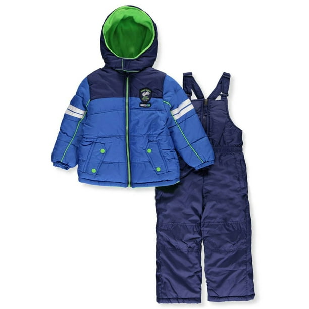 iXtreme Toddler Boys 2T4T Colorblock Snowsuit Blue 2T