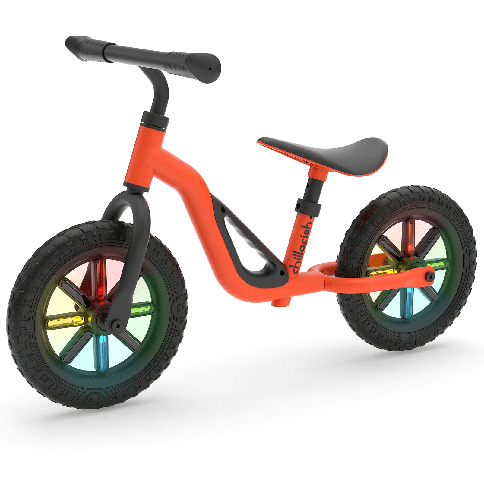 RideonToys4u Balance Bike With 12 Inch EVA Wheels and Footrest Red Ages 2-5 