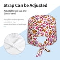 thumbnail image 4 of Kdxio Squirrel In The Forest Pattern Turban Hat for Women Men Comfortable Adjustable Cleaning Working Cap with Sweatband, 4 of 8
