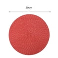 thumbnail image 6 of NIBOLOG Waterproof Round Woven Placemat Dining Table Mat Kitchen Decoration for Home, 6 of 8