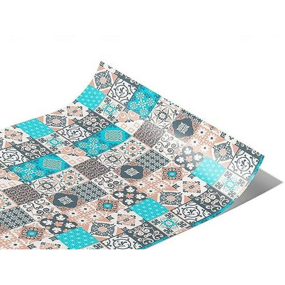Rwraps Talavera Tile Spring Matte Vinyl Film Wrap 59in x 11ft Vinyl Vehicle Car Film Sheet Roll