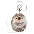 thumbnail image 5 of Hedgehog Keychain Plush Keyring Car Pendant Toy Plush Keychains For Backpacks, 5 of 8