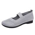 thumbnail image 3 of Oyedens Slip on Loafers for Woman Comfort Breathable Mesh Womens Ballet Flats Walking Dress Work Shoes, 3 of 7