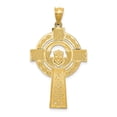 thumbnail image 3 of 14K Gold Celtic Claddagh Cross Pendant, 3 of 4