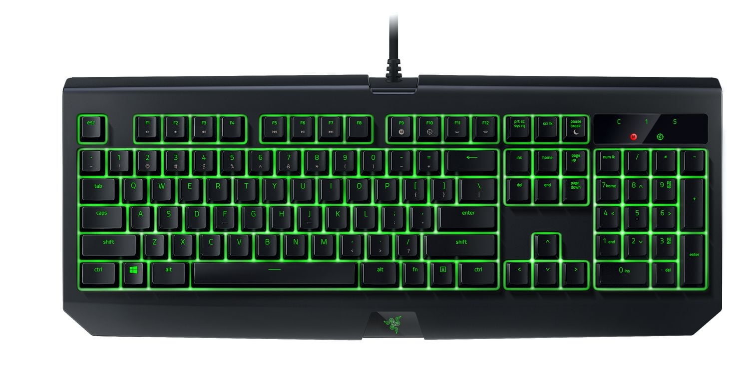 Razer Blackwidow Ultimate Mechanical Gaming Keyboard (Green Switch