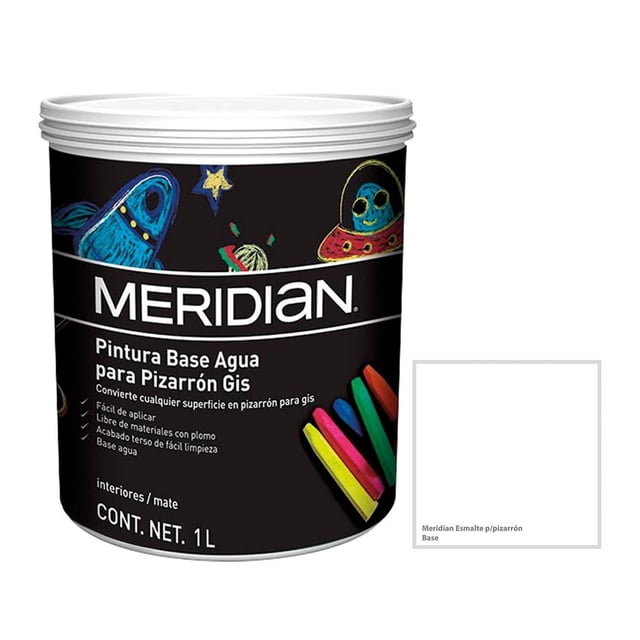 Esmalte Meridian para Pizarrón color Base 1 Litro