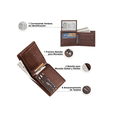 thumbnail image 2 of Carteras Para Hombre Billetera Genuina Monederos Caballero Xtellar cafe, 2 of 4