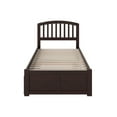 thumbnail image 6 of Richmond Twin Extra Long Bed with Footboard and Twin Extra Long Trundle in Espresso, 6 of 8
