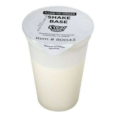 F real Made To Order Shake Base, 9 Fluid Ounce -- 12 per case