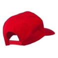 thumbnail image 4 of Happy Hanukkah Candles Embroidered Cap - Red OSFM, 4 of 5