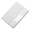 thumbnail image 1 of Teclado Inalámbrico Bluetooth Mini 78 Teclas Gaming Office Teclado Recargable Panel Táctil para Pad PC Tablet, 1 of 6