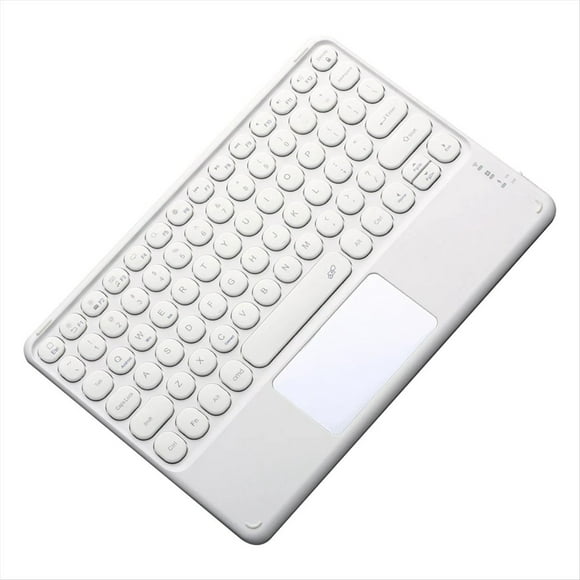 Teclado Inalámbrico Bluetooth Mini 78 Teclas Gaming Office Teclado Recargable Panel Táctil para Pad PC Tablet