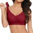 thumbnail image 1 of Brasier sin Varillas Mujer Sujetador Cómodo sin Costuras para Bralette sin Relleno, sin Aros, Push up, con Forro Ligero, Sujetador Tipo Camiseta, Soporte Suave, Uso Diario Extra Grande, 1 of 4