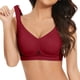 thumbnail image 1 of Brasier Mujer Sujetador Cómodo sin Costuras para Bralette sin Relleno, sin Aros, Push up, con Forro Ligero, Sujetador Tipo Camiseta, Soporte Suave, Uso Diario Mediana, 1 of 4