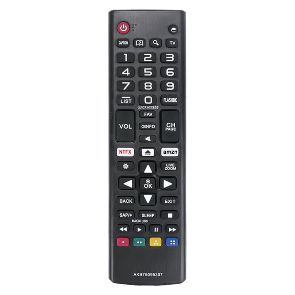New AKB75095307 Remote Control for LG 4K UHD Smart TVs 49UJ6300-UA 55UJ6050-UC 55UJ6300 75UJ657A-UB 32LJ550B 32LJ550B-UA 49UJ6350 9UJ6500-UB 55UJ6050