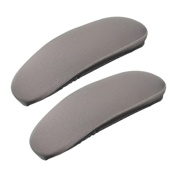 FashionCha 2Pcs Office Chair Arm Covers Computer Chair Arm Slipcover Arm Protectors Sleeves Light Grey L