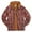 Brown, variant on Meichang Mens Flannel Shirts Plus Size Plaid Hoodies Fall Button Down Shirt Jacket Modern Fit Long Sleeve Coat Jacket
