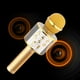 thumbnail image 2 of Seitruly Party 2-in-1 Bluetooth-compatible Microphone Wireless USB Mic Adjustment Operation Delay Charging Low Button Volume Cables de audio/vídeo oro, 2 of 6