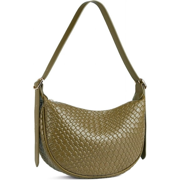 Purses for Women Crossbody Bags Crescent Shoulder Bag Hobo Handbag with Adjustable Strap