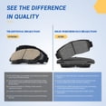 thumbnail image 6 of YXPCARS 8PCS Front Rear Ceramic Brake Pads (D1561+D1473), Brake Pads Set for 2011-2017 BMW X3 2015-2018 BMW X4, 6 of 7
