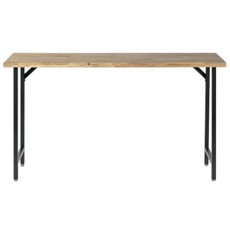 5 5 Ft Rubber Wood Top Workbench Walmart Com