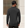 thumbnail image 4 of COOFANDY Men's Dress Shirt Business Casual Button Down Shirt Long Sleeve Formal Shirt for Men, 4 of 6