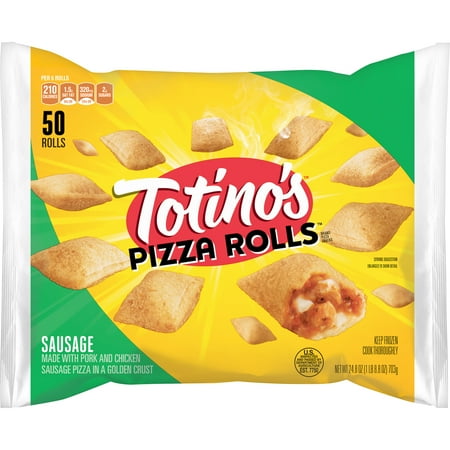 Totino's Pizza Rolls Brand Sausage Pizza Snacks