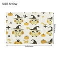 thumbnail image 2 of 2 Piece Soft Bathroom Rug Set Owls Pattern Bath Mat and U-Shaped Toilet Contour Rug (16"x24"+20"x24"), 2 of 7