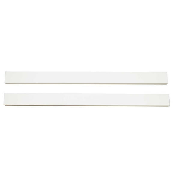 Parker Boat Door Filler Block 255221-20 | 28 x 2 Inch White (Pair)