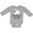 AC-Heather Grey, variant on Inktastic My Great Aunt Loves Me Lamb Boys or Girls Long Sleeve Baby Bodysuit