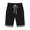 Black, variant on Women's Wide Leg Pants Gradient Elastic Waist Nine Inch Loose Trousers Decorated With Button Side Pocket Details Stretch Dress Casual Flowy Palazzo Pants Red - M