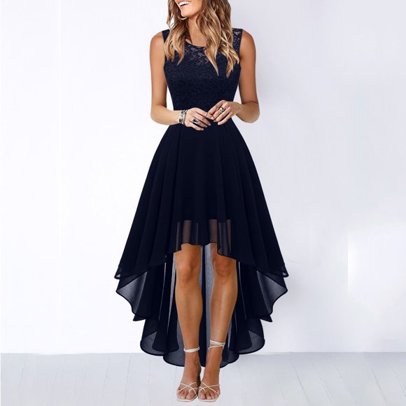 Womens Cocktail Dress, Elegant Sleeveless Evening, Wedding Festive, Bridesmaid