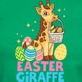 thumbnail image 3 of CafePress - Cute Giraffee Easter Egg Basket Boys Girls T Shirt - Women's Traditional Fit Dark T-Shirt, 3 of 4