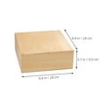 thumbnail image 2 of WHAMVOX  Tea Bag Organizer for Counter Coffee Bar Solid Wood Storage Box, 2 of 8