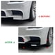 thumbnail image 3 of Spoiler Para Hermanos Stötfångare, 1 Par Spoiler Para Hermanos Stötfångare, Solskydd, Klarlackerad, Look Deportivo Passar Serie 5 F10 M5 2011 Hasta 2017, 3 of 7