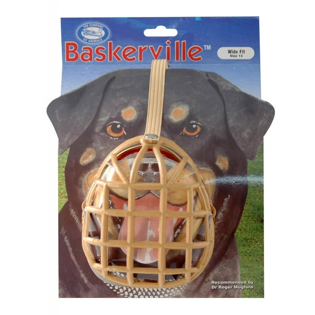 Baskerville Box Design Dog Muzzle Walmart
