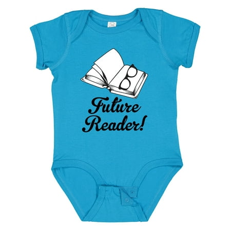 

Inktastic Future Reader Book Gift Gift Baby Boy or Baby Girl Bodysuit
