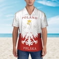 thumbnail image 3 of Poppy Seeds Mens Hawaiian Shirt Short Sleeve Casual Button Up Tropical Summer Beach Shirt, 3 of 9