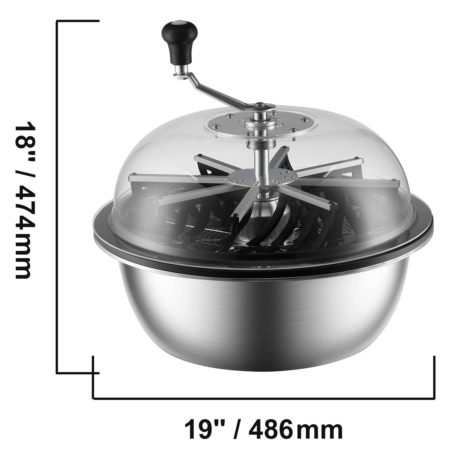 メーカー直売 - 人気ランキング SKYSHALO Leaf with Trimmer Bud Manual 19'' Trimmer Bowl 調理器具
