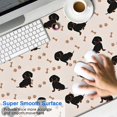 thumbnail image 2 of Long Mouse Pads for Desk,Dachshund Dog Desk Mats on Top Of Desks, Desk Mouse Pad Extra Large with 3mm Non-Slip Base and Stitched Edge for Gaming,Office,Work,Home 47.3"x23.6", 2 of 6
