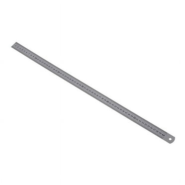 Pacific Arc, Stainless Steel Ruler with Inch (32nd & 64th) and Pica ...