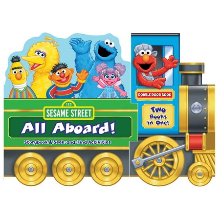 - Sesame Street: All Aboard!: Storybook & Seek-And-Find Activities (Board Book)