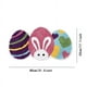 thumbnail image 2 of Fiudx Tapete de Pascua, Microfibra Suave, Reverso de Tpr Absorbente, Diseño Antideslizante, Decoración para Baño y Sala de Estar, Ideal para Fiestas de Primavera, 80 X 43 Cm., 2 of 2