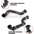 thumbnail image 3 of BINB ROAD Pair Upper and Lower Radiator Coolant Hose 11537500733 + 11537508688 Compatible with BMW X5 E53 1999-2006, 3 of 14