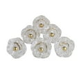 thumbnail image 1 of Glass Rose Cabinet Knob ( Set Of 6 ), 1 of 3